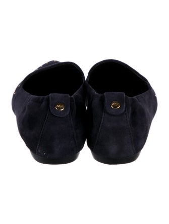 AGL Suede Studded Accents Loafers