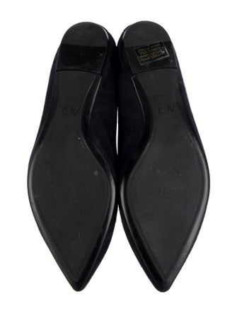 AGL Suede Studded Accents Loafers