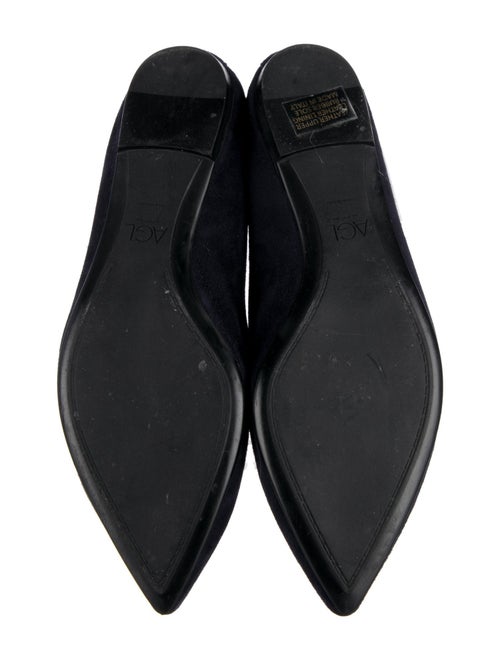 AGL Suede Studded Accents Loafers