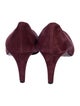 AGL Suede Whipstitch Trim Pumps