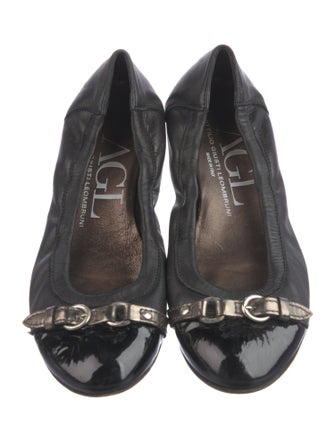 AGL Leather Ballet Flats