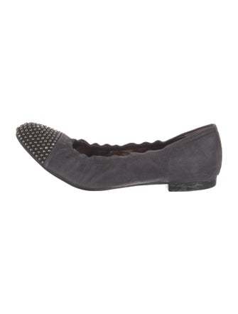 AGL Suede Studded Accents Flats