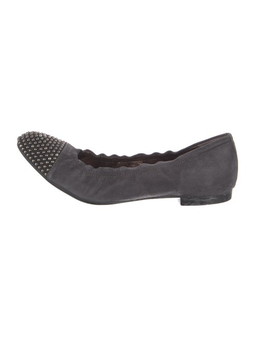 AGL Suede Studded Accents Flats