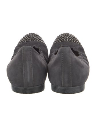 AGL Suede Studded Accents Flats