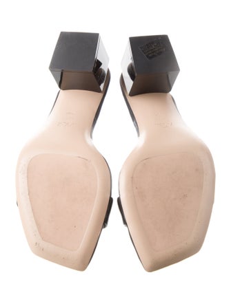 AGL Patent Leather Slides