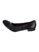 AGL Leather Studded Accents Ballet Flats