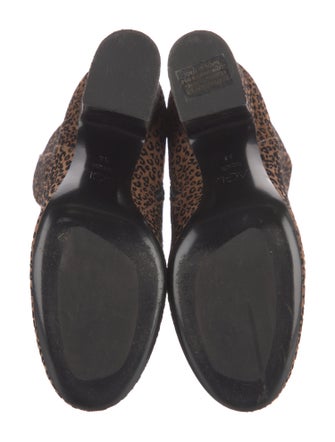 AGL Suede Animal Print Sock Boots