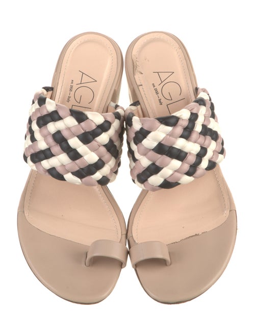 AGL Leather Printed Slides