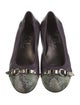 AGL Leather Animal Print Ballet Flats