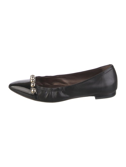 AGL Leather Studded Accents Flats