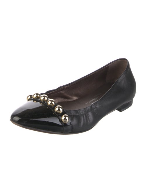 AGL Leather Studded Accents Flats