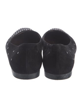 AGL Suede Studded Accents Flats