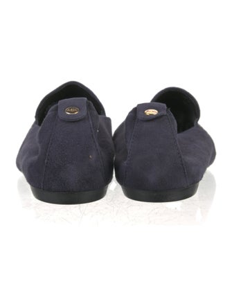 AGL Suede Studded Accents Loafers