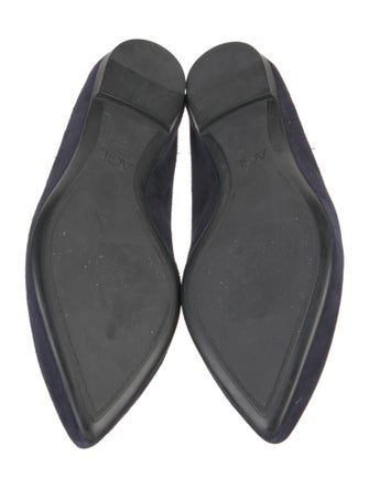 AGL Suede Studded Accents Loafers