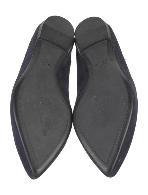 AGL Suede Studded Accents Loafers
