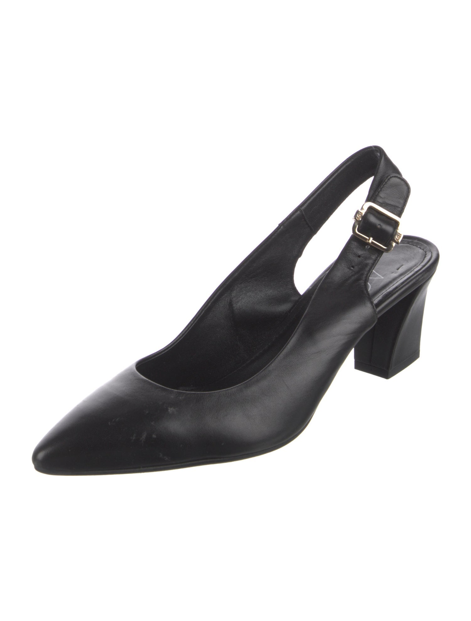 AGL Leather Slingback Pumps