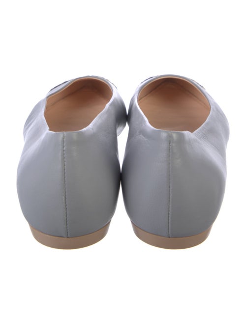 AGL Leather Animal Print Ballet Flats