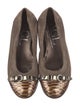 AGL Suede Animal Print Ballet Flats