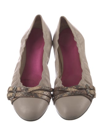 AGL Leather Ballet Flats