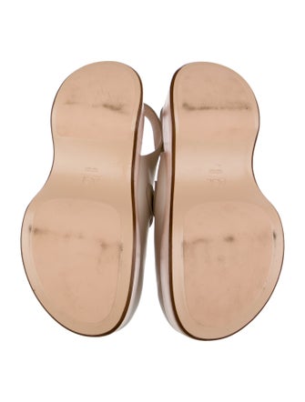 AGL Leather Slingback Flats