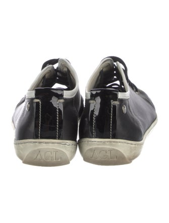 AGL Leather Whipstitch Trim Sneakers