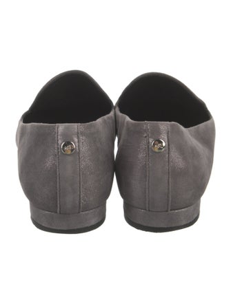 AGL Suede Colorblock Pattern Loafers