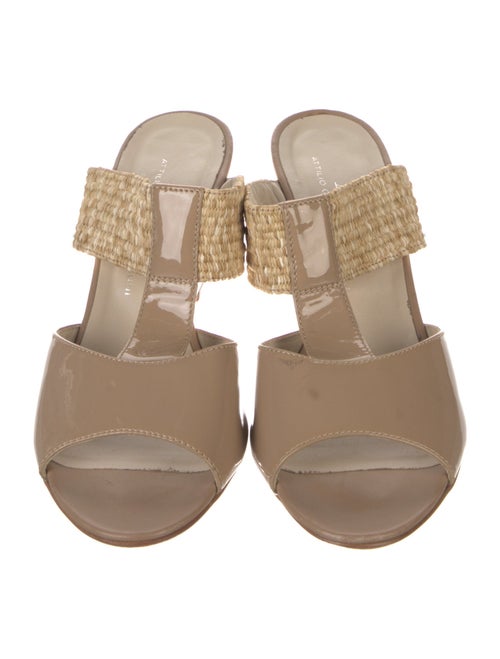 AGL Patent Leather Slides