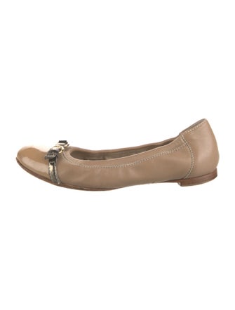 AGL Leather Ballet Flats