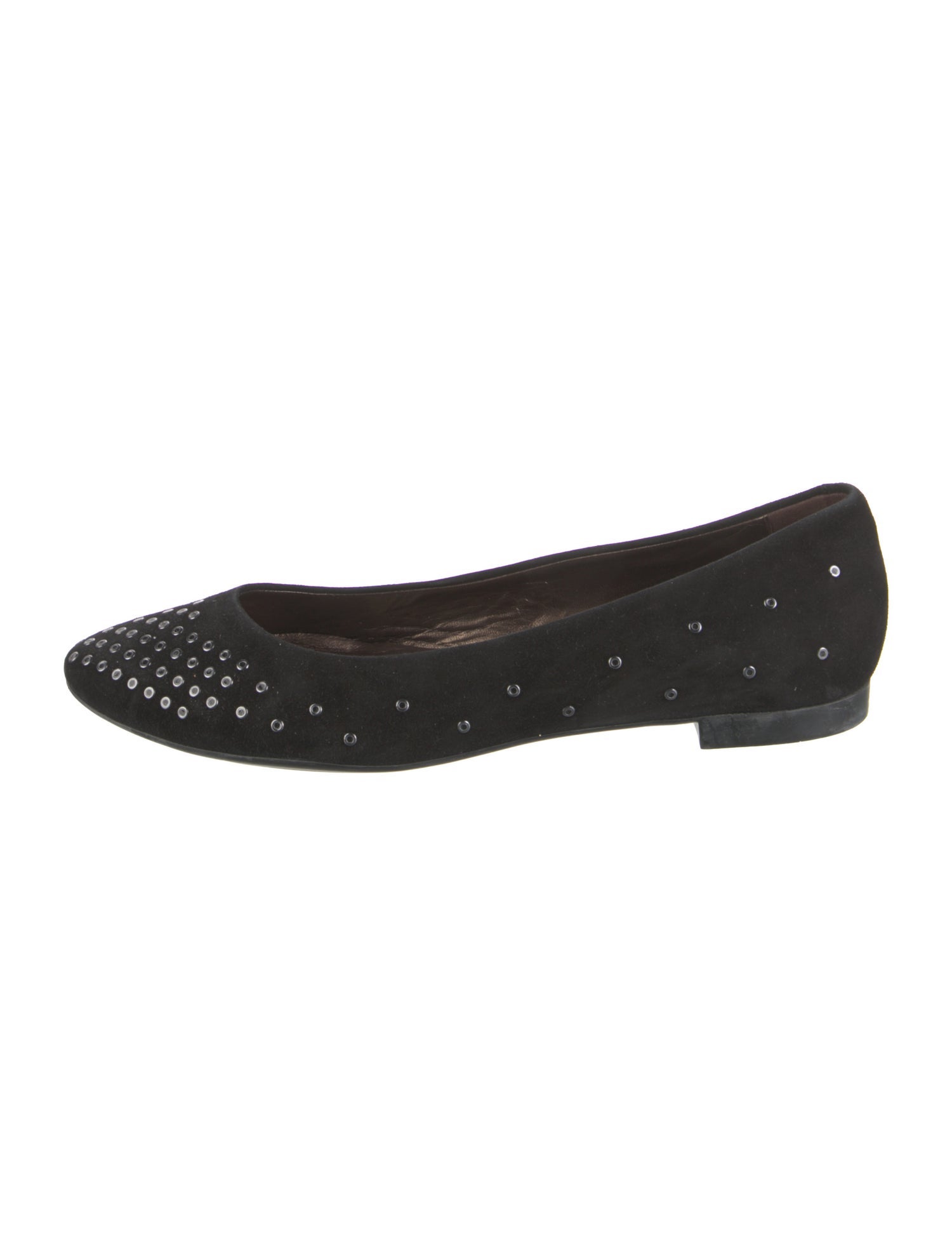 AGL Suede Studded Accents Flats