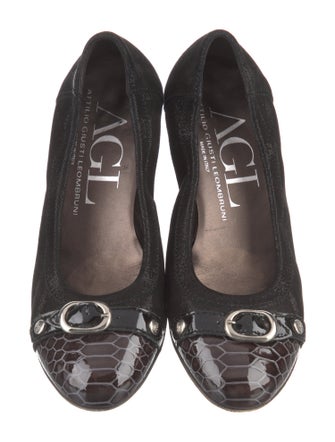 AGL Suede Ballet Flats
