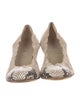 AGL Leather Animal Print Flats