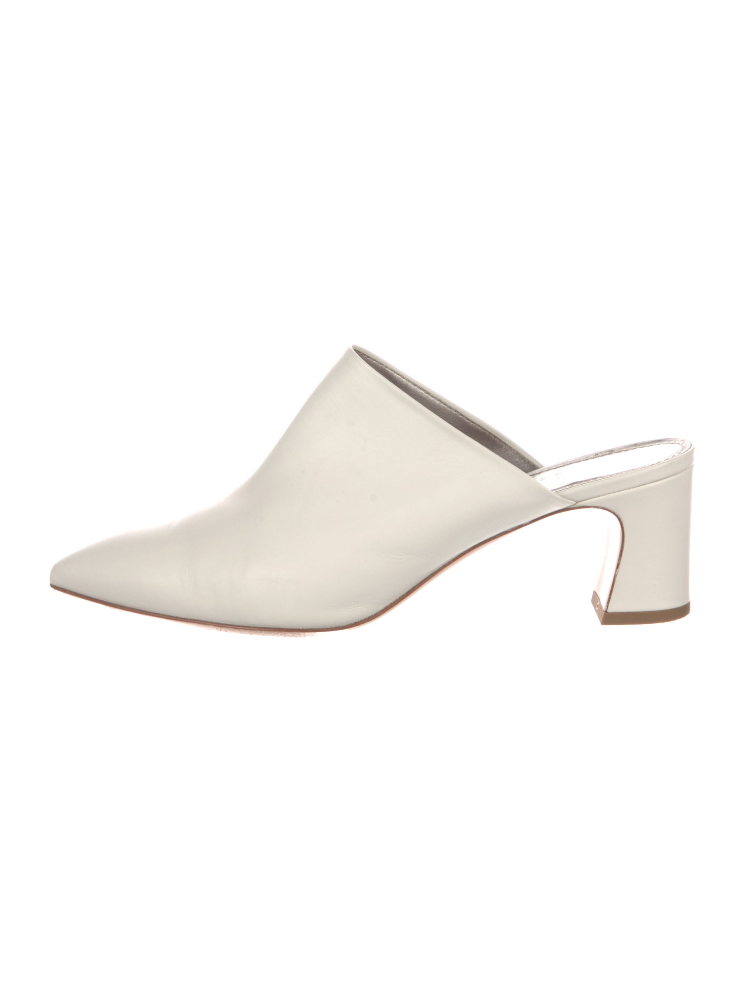 AGL Leather Lasercut Accents Mules