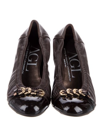 AGL Leather Ballet Flats