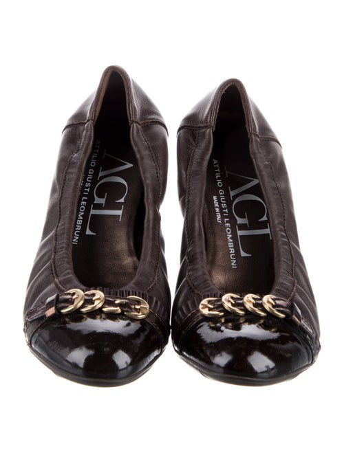 AGL Leather Ballet Flats