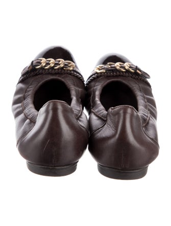 AGL Leather Ballet Flats