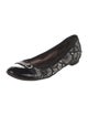 AGL Lace Lace Pattern Ballet Flats