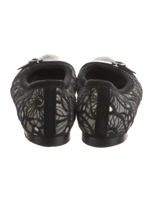 AGL Lace Lace Pattern Ballet Flats