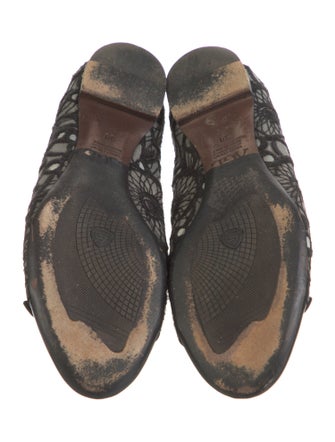 AGL Lace Lace Pattern Ballet Flats