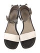 AGL Leather Colorblock Pattern Sandals