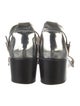 AGL Leather Colorblock Pattern Sandals
