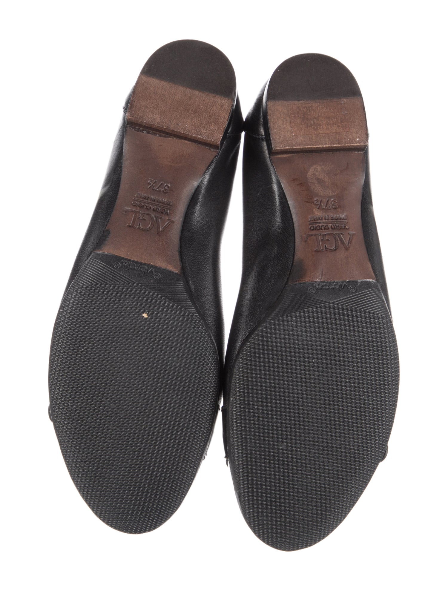 AGL Leather Ballet Flats