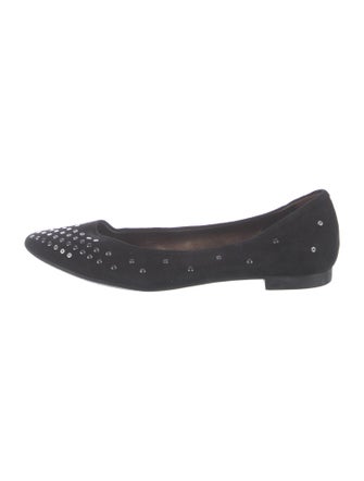 AGL Suede Studded Accents Flats