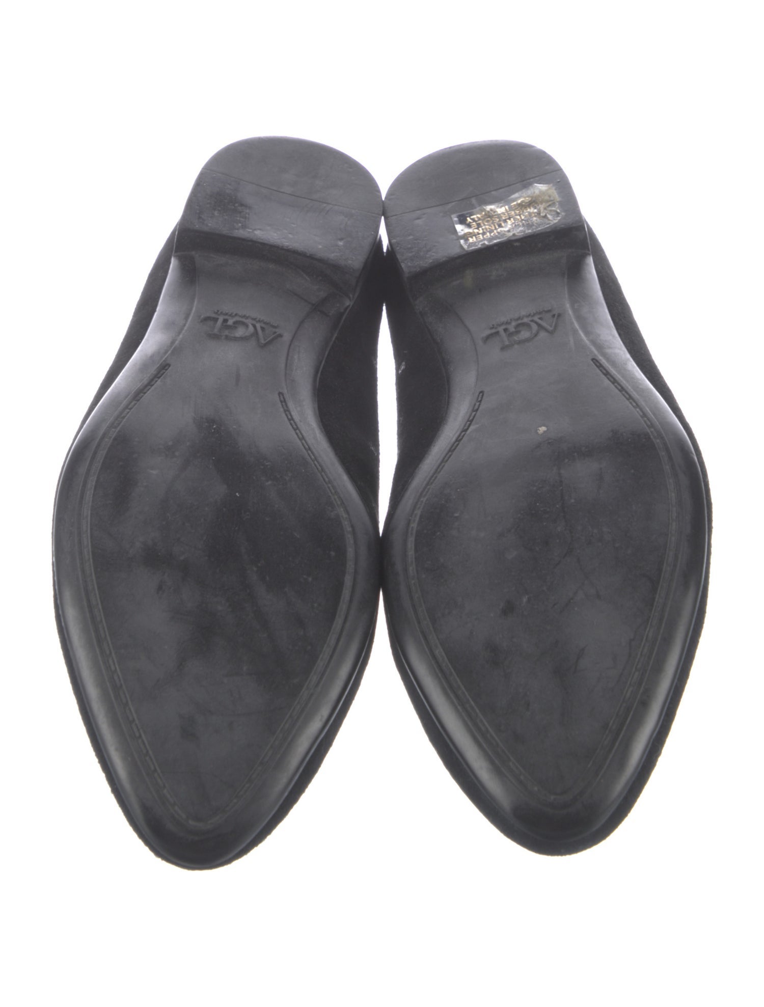 AGL Suede Studded Accents Flats