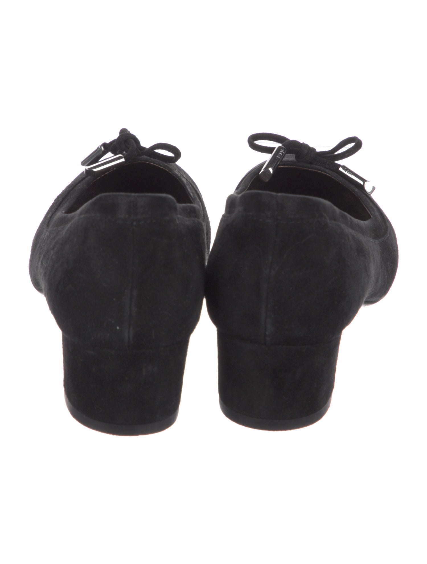 AGL Suede Bow Accents Pumps