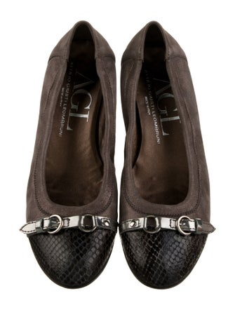 AGL Suede Ballet Flats