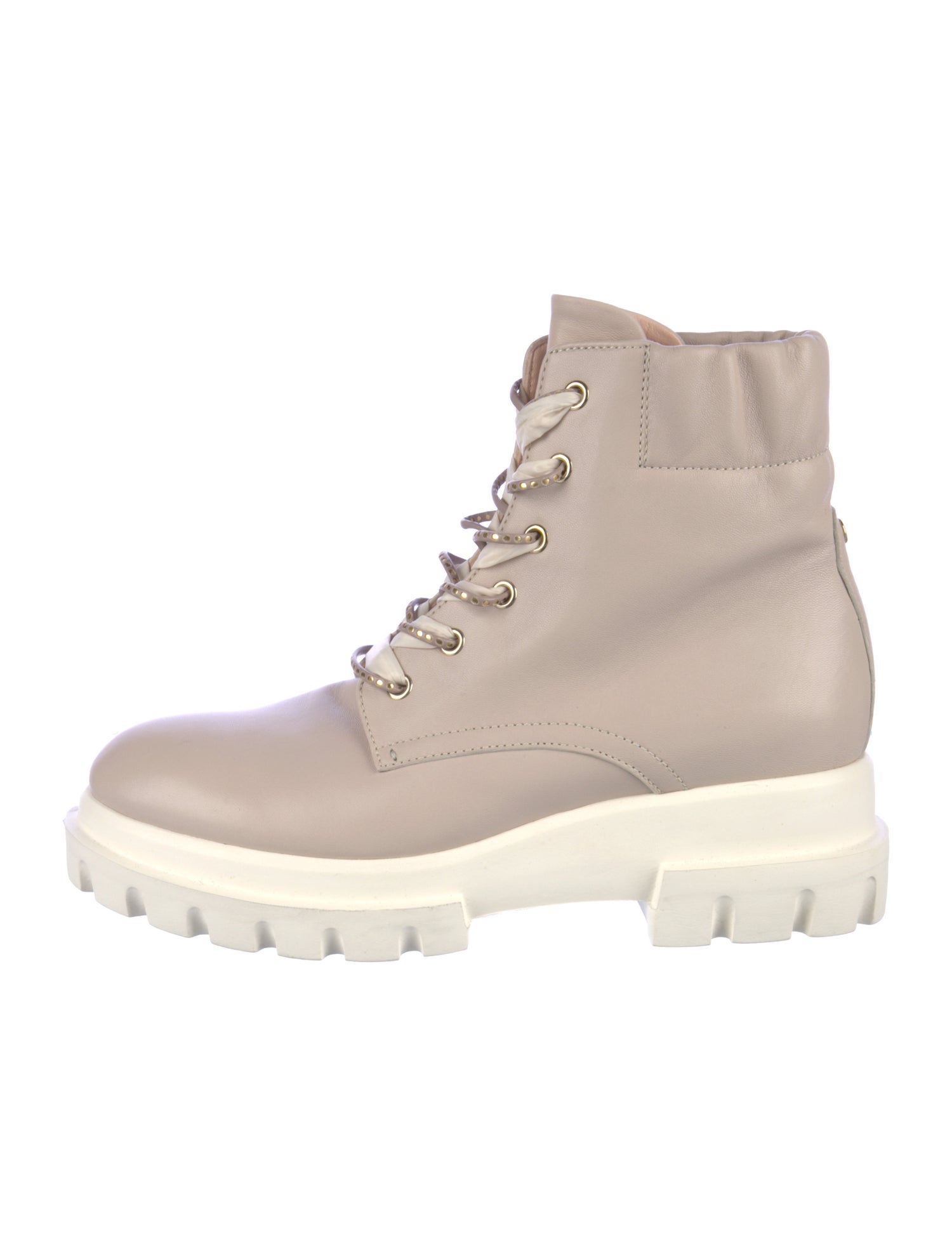 AGL Leather Combat Boots