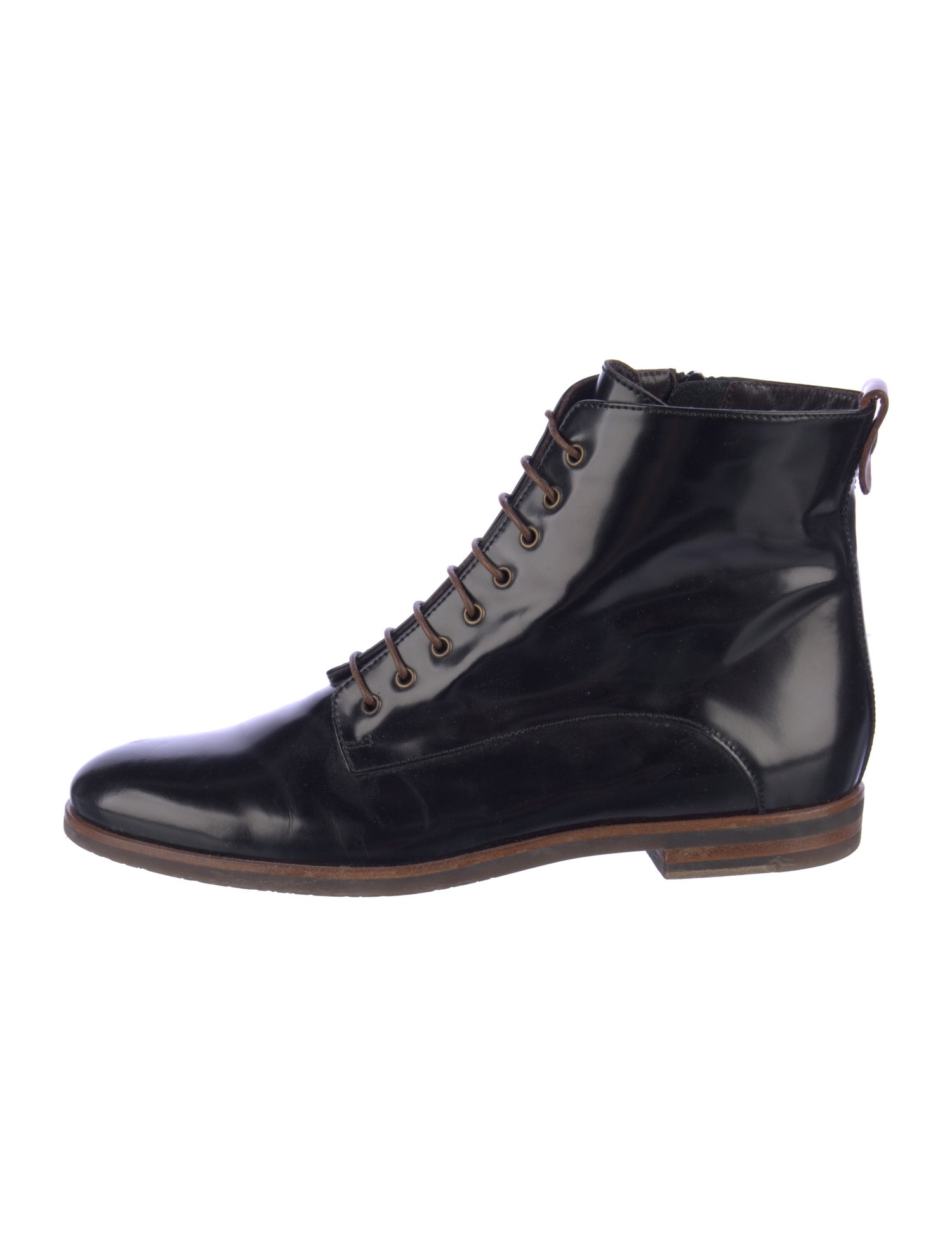 AGL Leather Lace-Up Boots