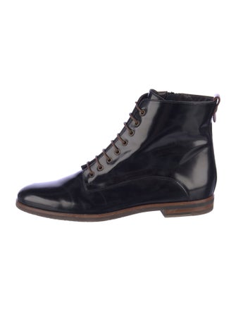 AGL Leather Lace-Up Boots