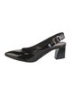AGL Patent Leather Slingback Pumps