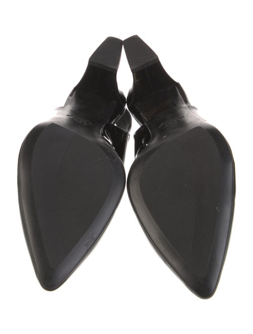 AGL Patent Leather Slingback Pumps